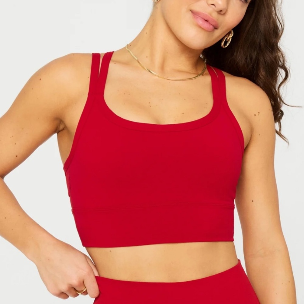 Fabletics Principal Longline Medium Impact Sports Bra